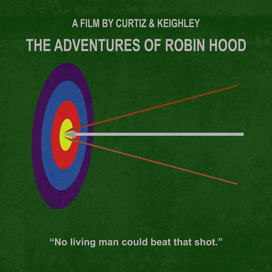 Robin Hood Movie Poster Photograph by Matt Malloy