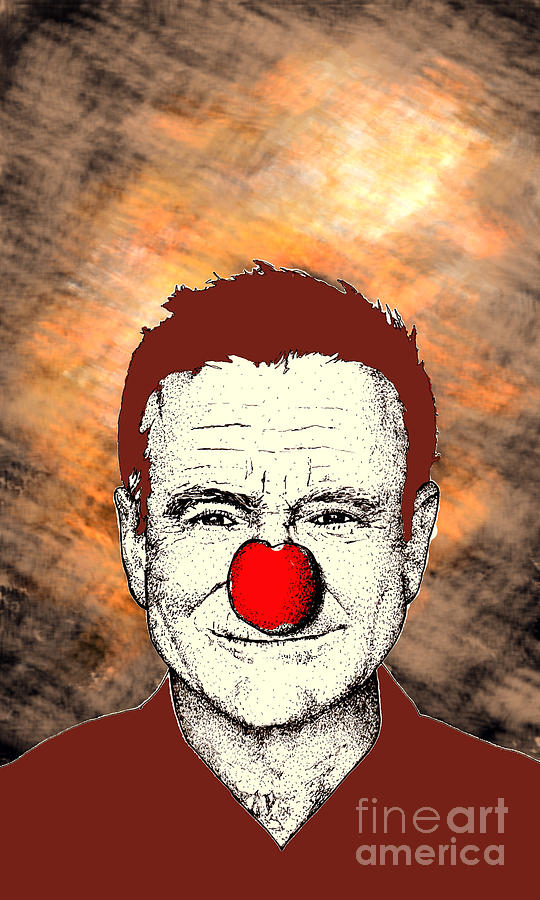 Robin Williams 2 Digital Art by Jason Tricktop Matthews