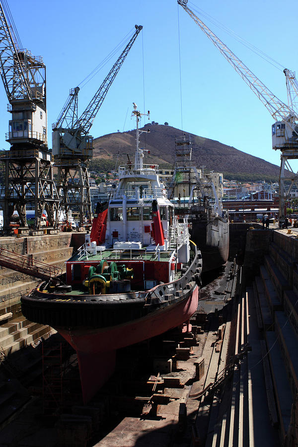 Robinson Dry Dock, Cape Town, South Africa Photograph by Aidan Moran