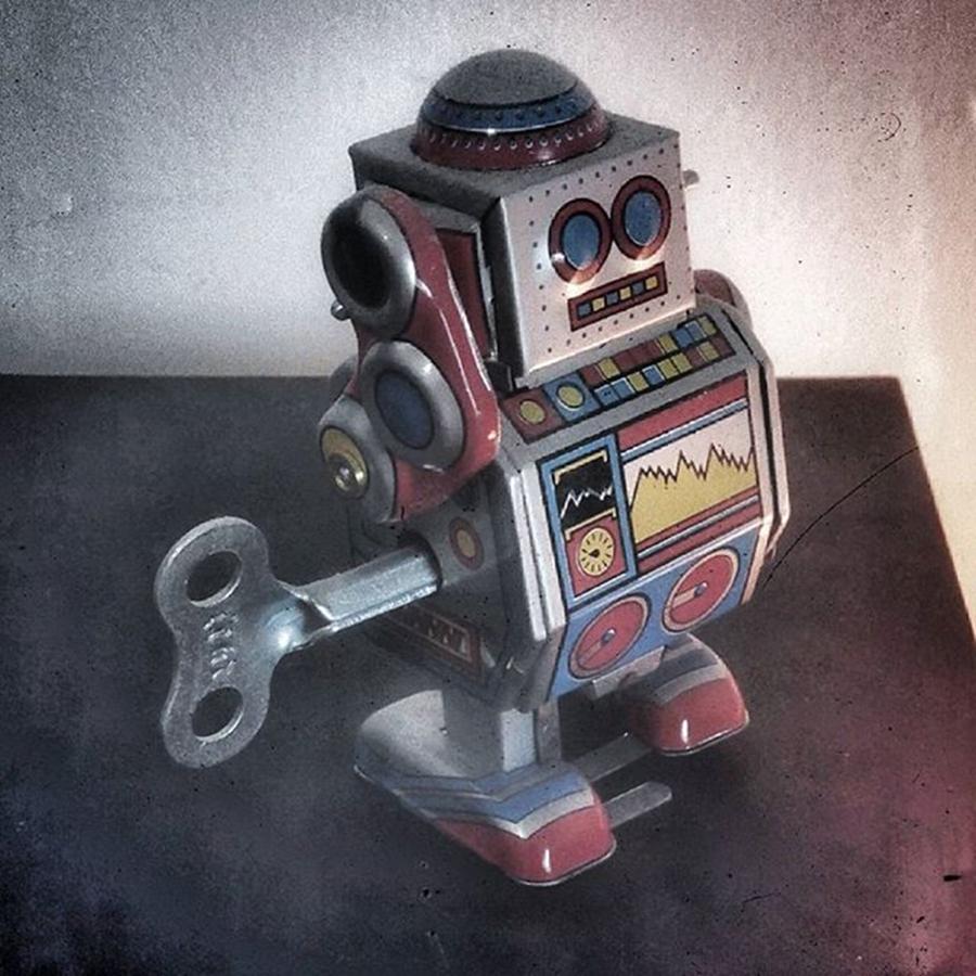 Fantasy Photograph - #robot #cyber #cyborg #steampunk by Michele Stuppiello
