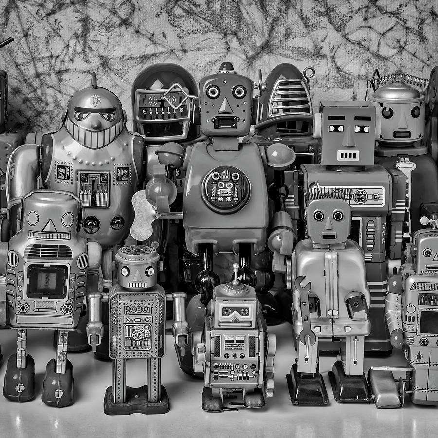 Robot Family Photograph by Garry Gay
