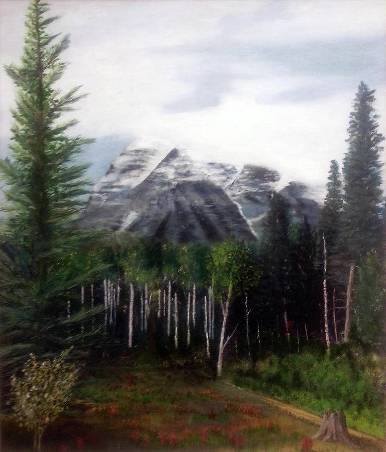 Tree Painting - Robsons Spirit by Stuart Kenn