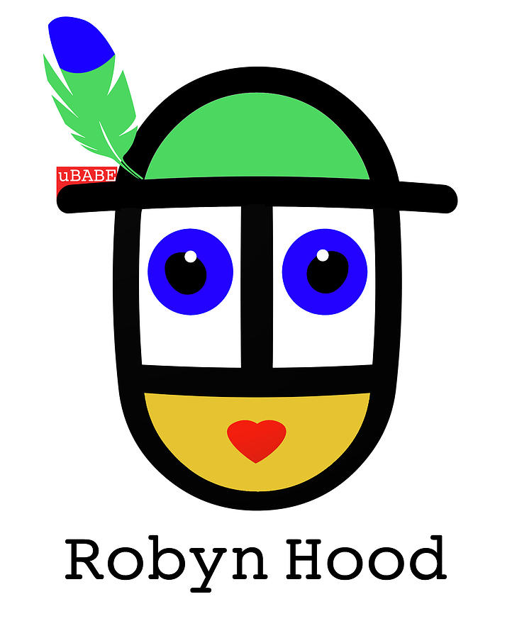 Robyn Hood Digital Art by Charles Stuart