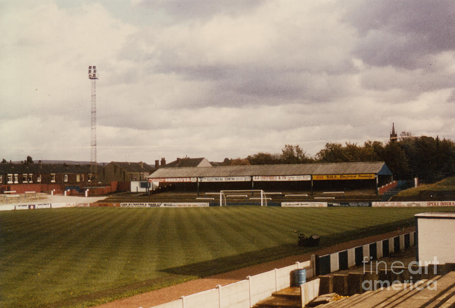 Rochdale - Spotland Stadium - East Terrace 3 - 1970s Photograph by Legendary Football Grounds