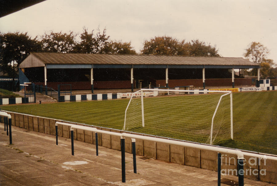 Rochdale - Spotland Stadium - Main South Stand 3 - 1970s Photograph by Legendary Football Grounds
