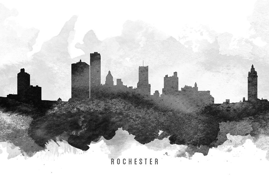 Rochester Cityscape 11 Painting