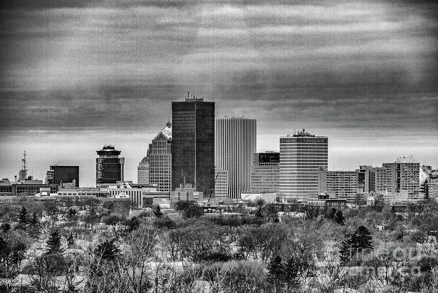 Rochester NY Skyline Photograph by William Norton