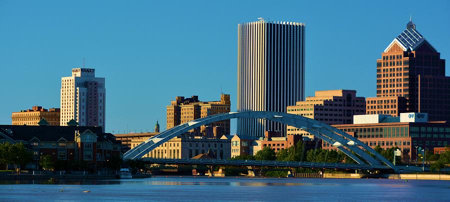 Rochester Skyline Photograph by Nancy Jenkins - Fine Art America