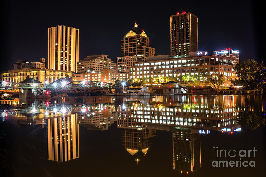 Rochester Water Reflections Photograph by Joann Long