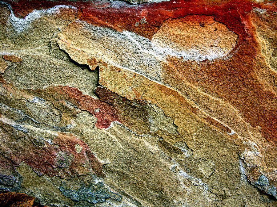 Rock Abstract 3 Photograph by John Lautermilch