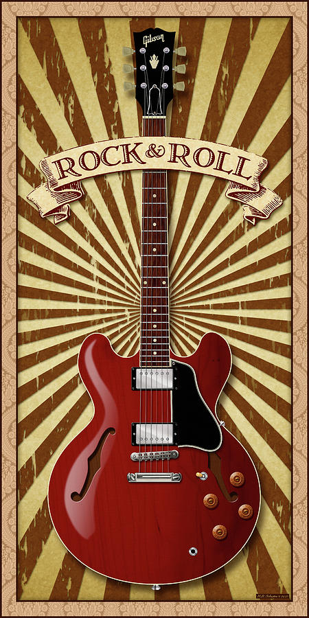 Rock and Roll 335 Digital Art by WB Johnston