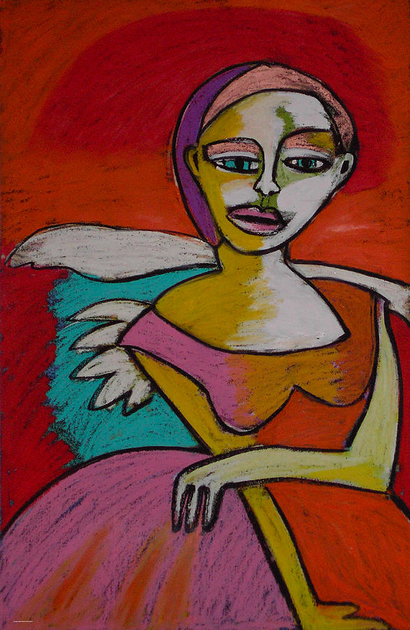 Rock and Roll Angel Painting by Angelina Marino - Fine Art America