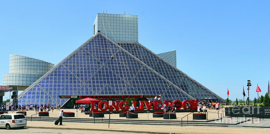 Rock and Roll Hall of Fame Cleveland  2072 Photograph by Jack Schultz