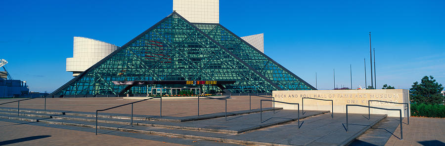 Cleveland Photograph - Rock And Roll Hall Of Fame Museum by Panoramic Images