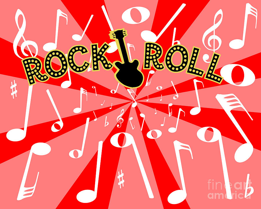 Rock And Roll Noise Digital Art