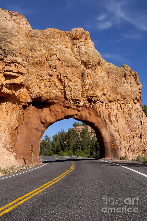 Rock Arch at Red Canyon in Utah Photograph by Anthony Totah