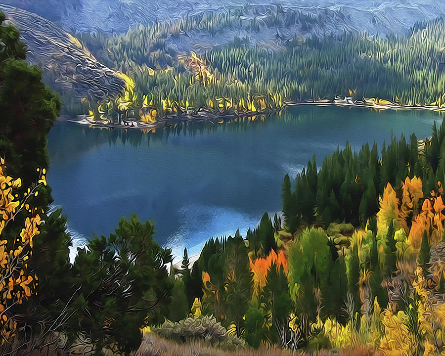 Rock Creek Lake in Fall by Frank Lee Hawkins Rock Creek Lake in Fall by Frank Lee Hawkins