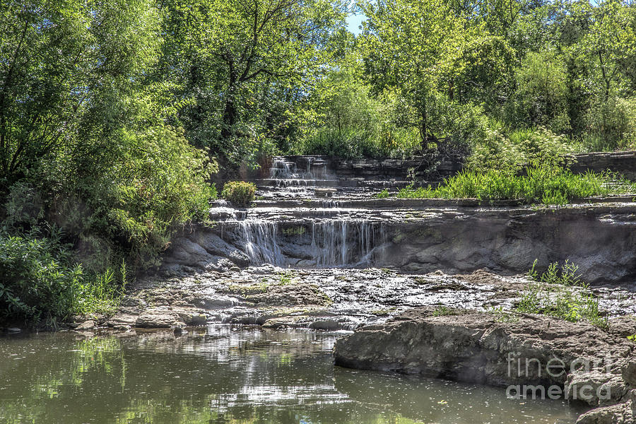 Rock Creek Lake Waterfall Photograph by Lynn Sprowl