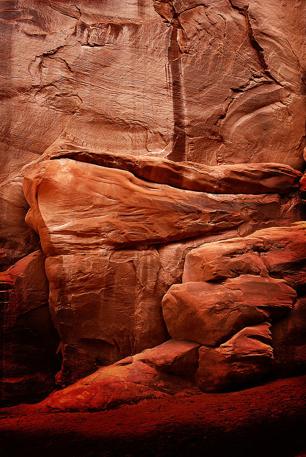 Rock Face Photograph by Harry Spitz