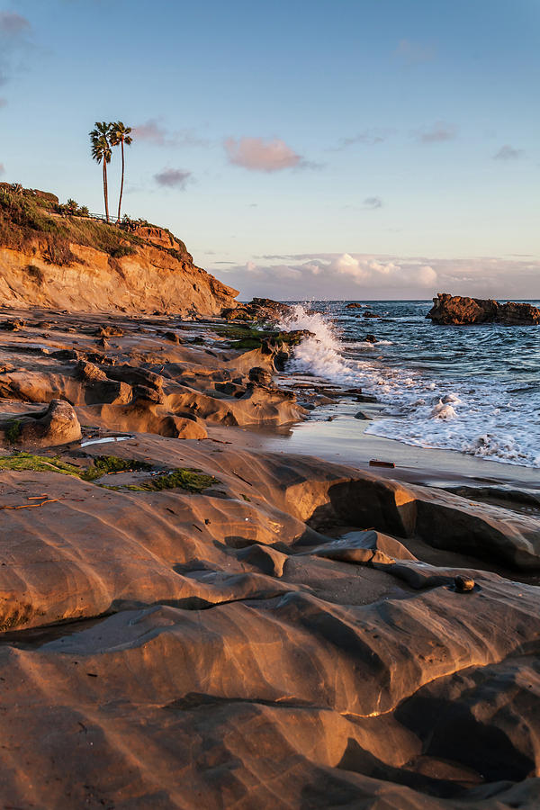 Rock formation along the California Coast Photograph by Cliff Wassmann