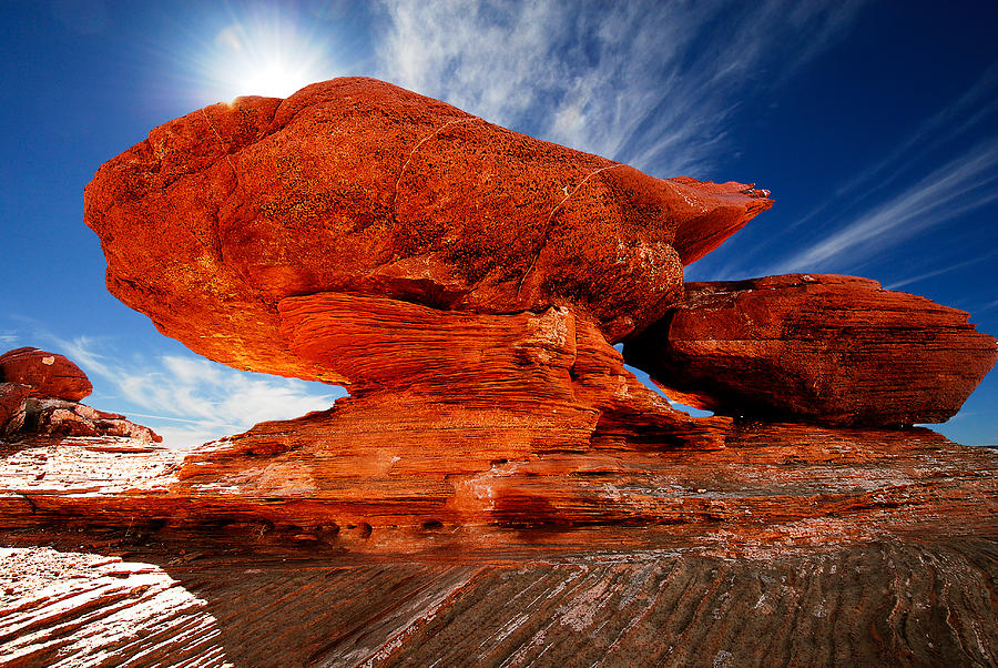 Rock Formation Photograph by Harry Spitz