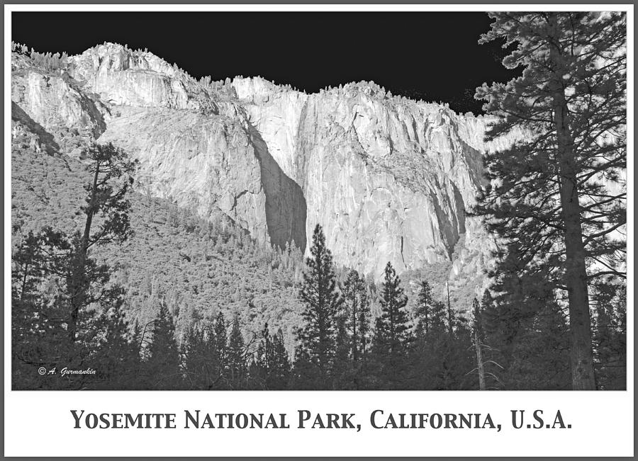 Rock Formation Yosemite National Park California Photograph by A Macarthur Gurmankin