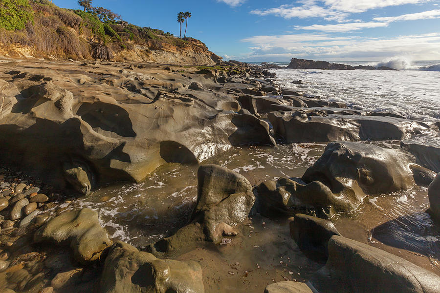 Rock Formations at low tide Photograph by Cliff Wassmann