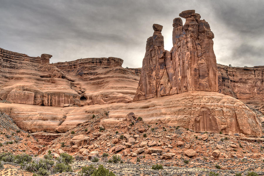 Rock Formations Photograph by Brett Engle