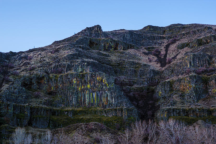 Rock Formations, Yakima River Canyon, Washington, 2011 Photograph by ...