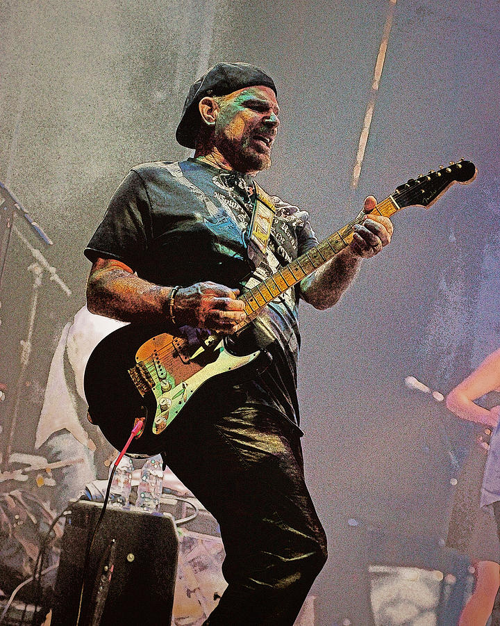 Rock Guitar Player Photograph by Jim Mathis
