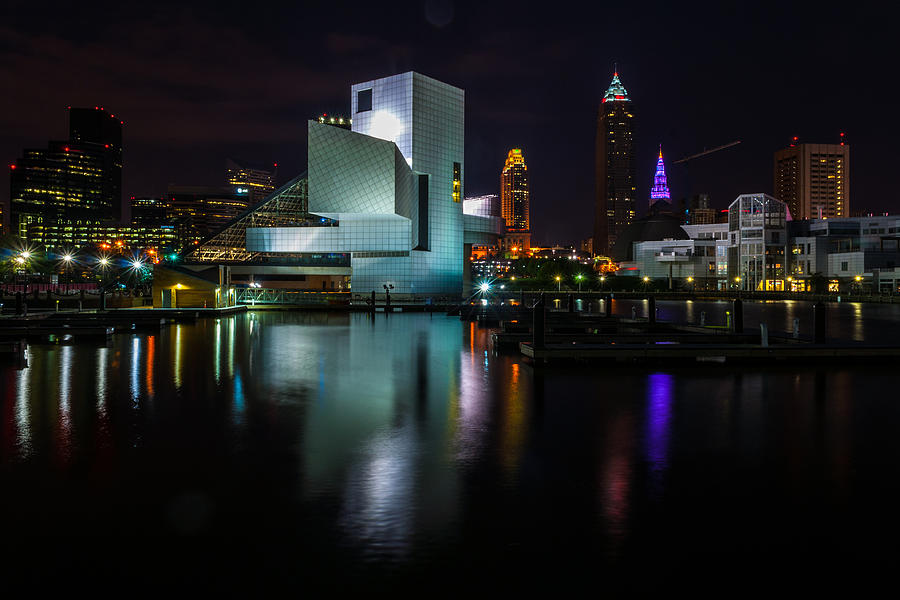 Rock Hall Reflections Photograph by Stewart Helberg