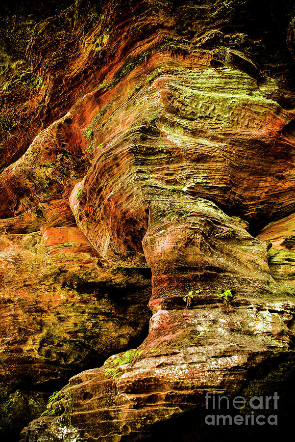 Rock House Abstract Photograph