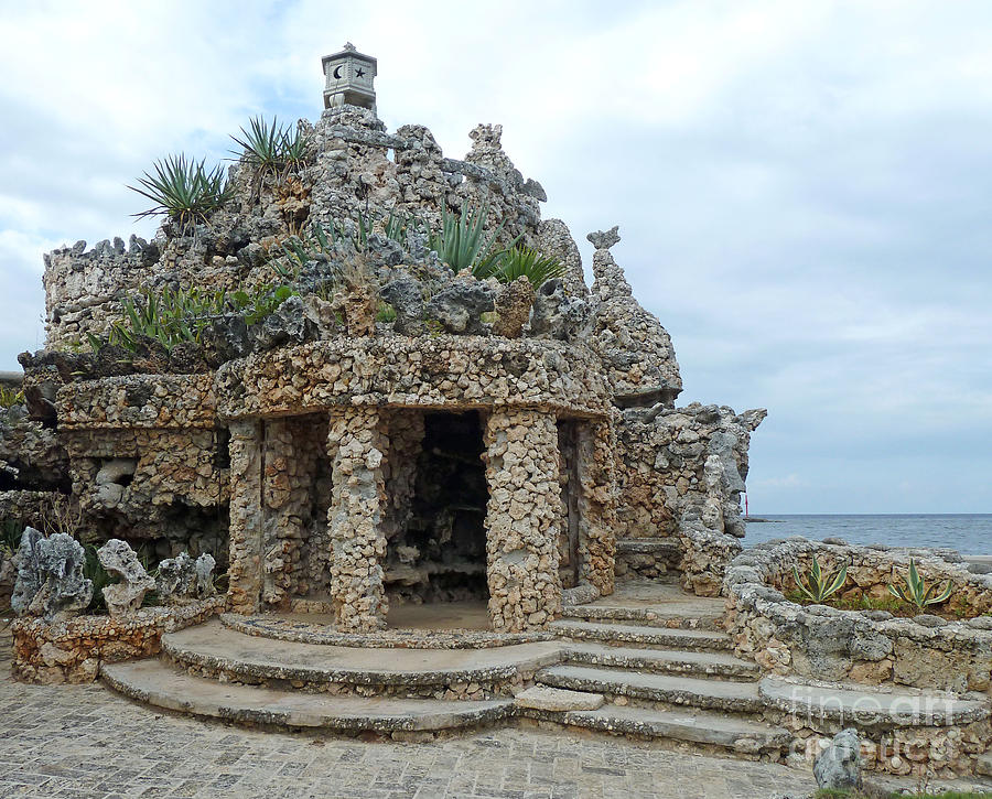 Rock house by the sea Photograph by Francesca Mackenney