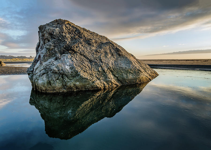 Rock in a River Photograph by Greg Nyquist