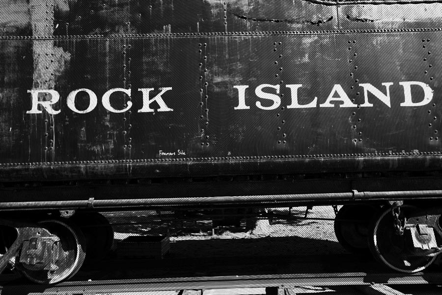 Rock Island Halftone  Photograph by Toni Hopper