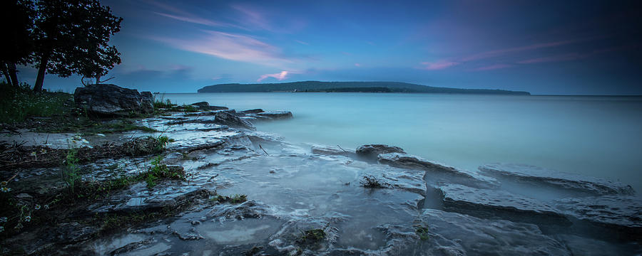 Rock Island Sunset Photograph by David Heilman