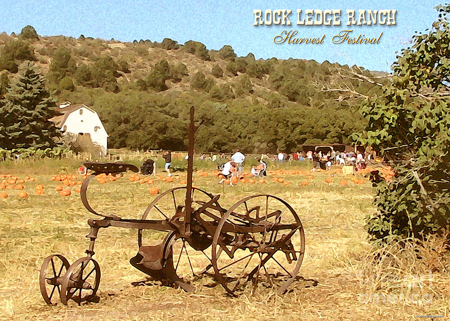 Rock Ledge Ranch Harvest Festival Photograph by Cristophers Dream Artistry