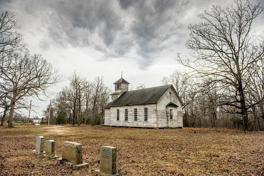 Country Church Photograph - Rock Of Ages by Cynthia Wolfe