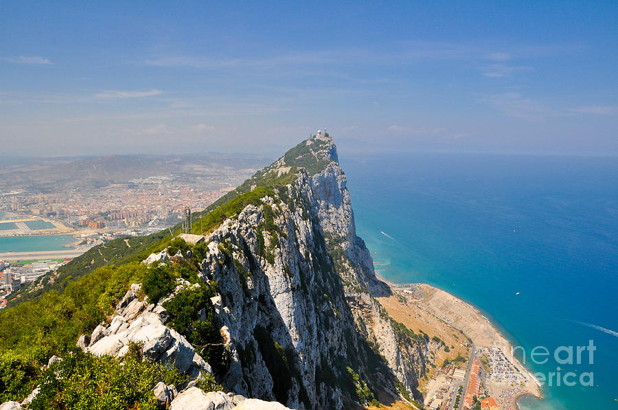Rock Of Gibraltar Photograph by Anna Serebryanik
