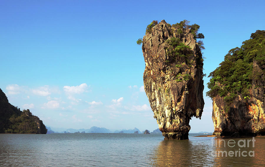 Rock Outcrops in Thailand Photograph by Charline Xia
