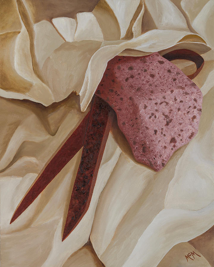 Rock Paper Scissors 5 Painting by Garry McMichael