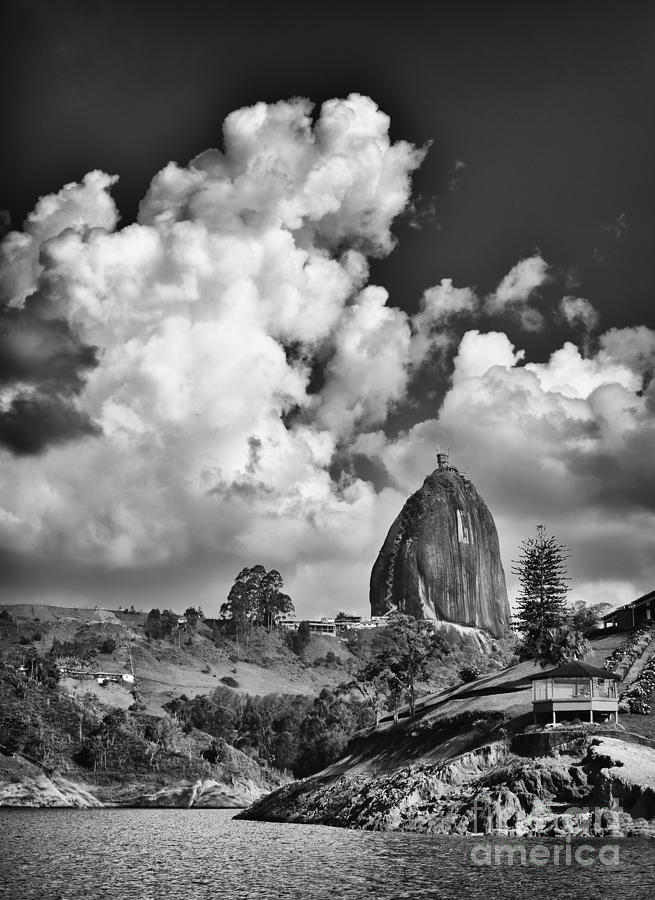 Black And White Photograph - Rock by Photography by Orlando Antelo