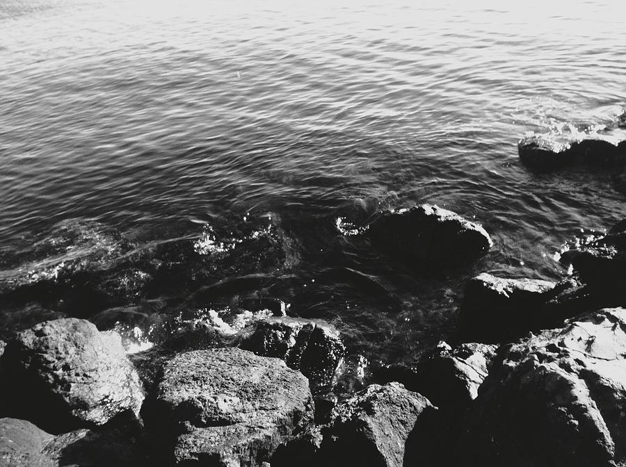 Rock Photograph - Rock Shore by Eddie G Rock Photograph - Rock Shore by Eddie G