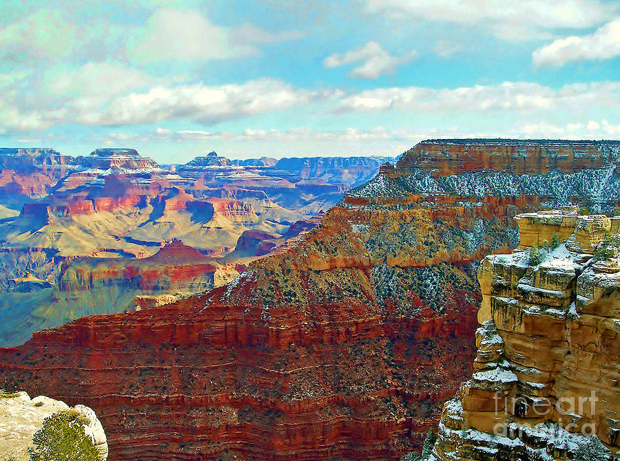 Rock Solid Grand Canyon Photograph by Roberta Byram
