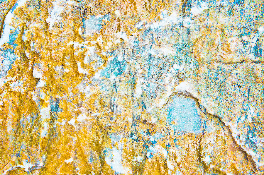 Abstract Photograph - Rock texture by Tom Gowanlock