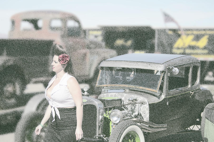 Rockabilly Pinup Photograph by Darrell Foster