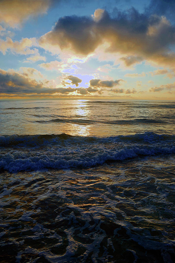 Rockaway Sunset #3 Enhanced Photograph by Ben Upham III