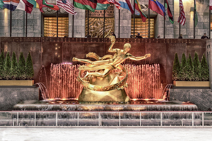 Rockefeller Center Photograph by Alison Frank
