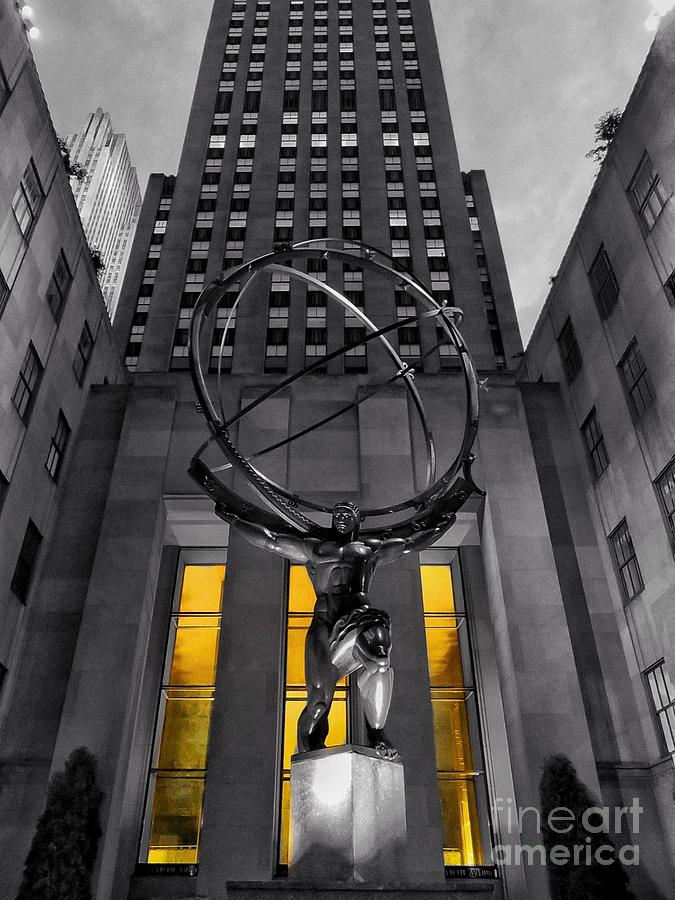 Rockefeller Center Photograph by Diana Rajala