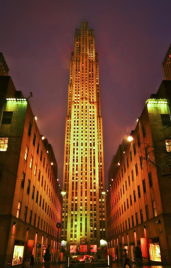 Rockefeller Center Photograph by Evelina Kremsdorf